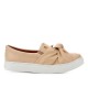 Slip On Laço Napa Feminino Nude