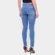 Calça Jeans Skinny Feminina Azul