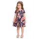 Vestido Infantil Azul Marinho